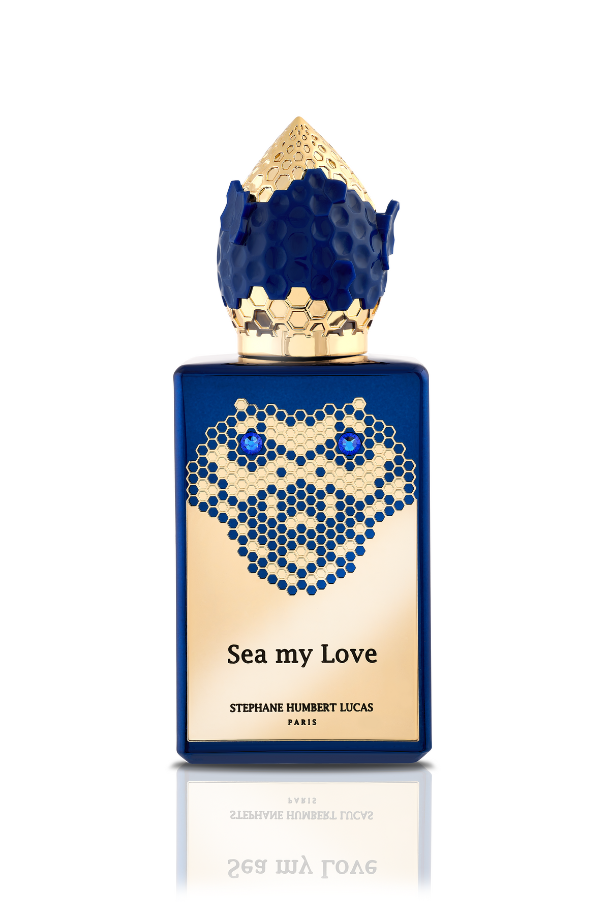 Flacon 50 ml de Sea My Love, eau de parfum boisée marine et ambrée de Stéphane Humbert Lucas, parfumerie Rivora à Nancy