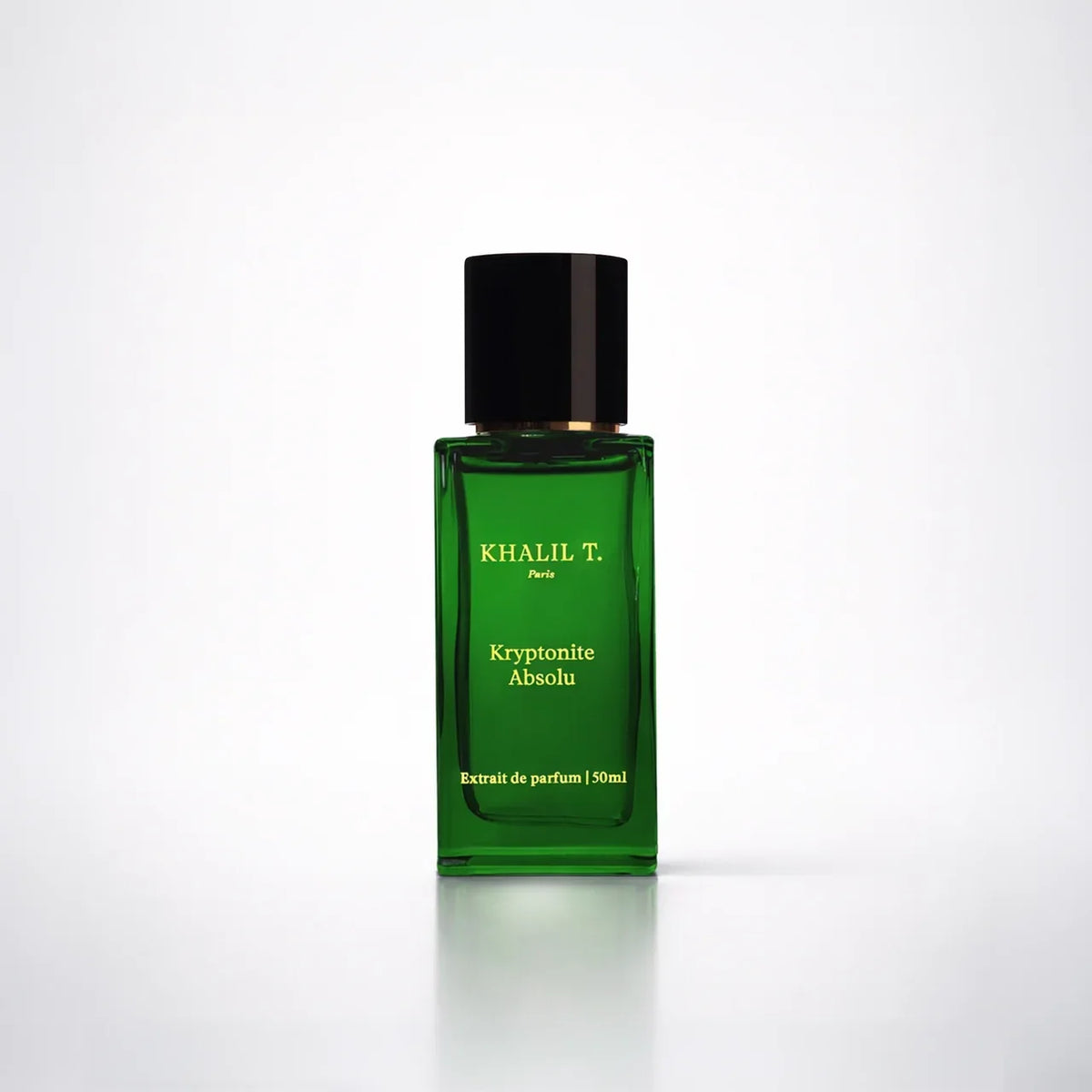 Flacon 50 ml de Kryptonite Absolu, extrait de parfum oriental gourmand et praliné de Khalil T., parfumerie Rivora à Nancy