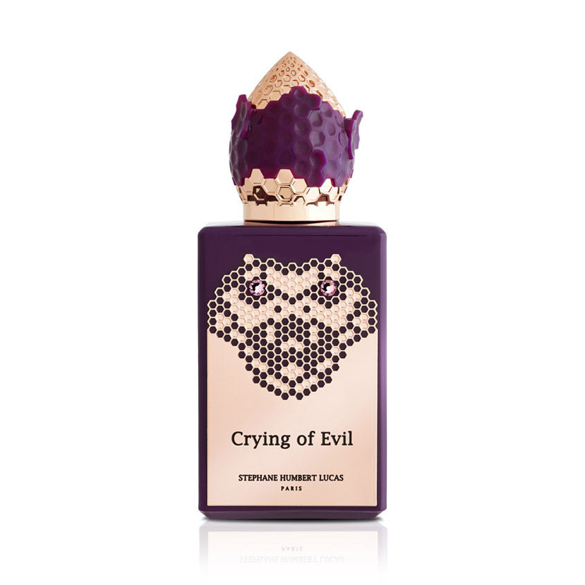 Flacon 50 ml de Crying of Evil, eau de parfum florale orientale et ambrée de Stéphane Humbert Lucas, parfumerie Rivora à Nancy