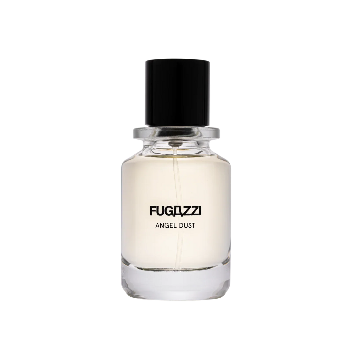 Flacon 50 ml d'Angel Dust, extrait de parfum ambré boisé poudré de Fugazzi, parfumerie Rivora à Nancy