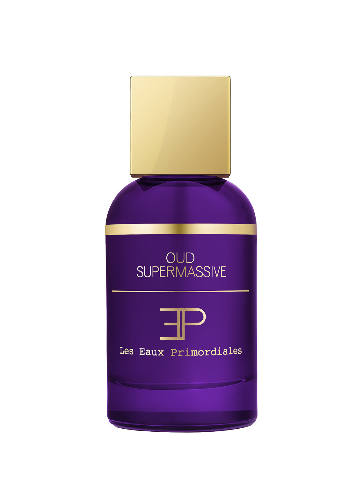 Flacon 100 ml d'Oud Supermassive, extrait de parfum oriental boisé et cuiré de Les Eaux Primordiales, parfumerie Rivora à Nancy
