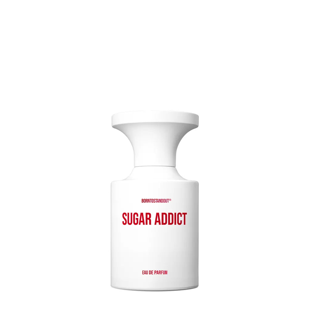 Flacon 50 ml de Sugar Addict, eau de parfum ambrée gourmande de Born To Stand Out, parfumerie Rivora à Nancy