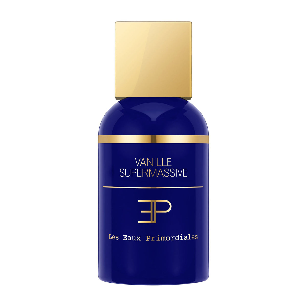 Flacon 50 ml de Vanille Supermassive, extrait vanillé boisé de Les Eaux Primordiales, parfumerie Rivora à Nancy